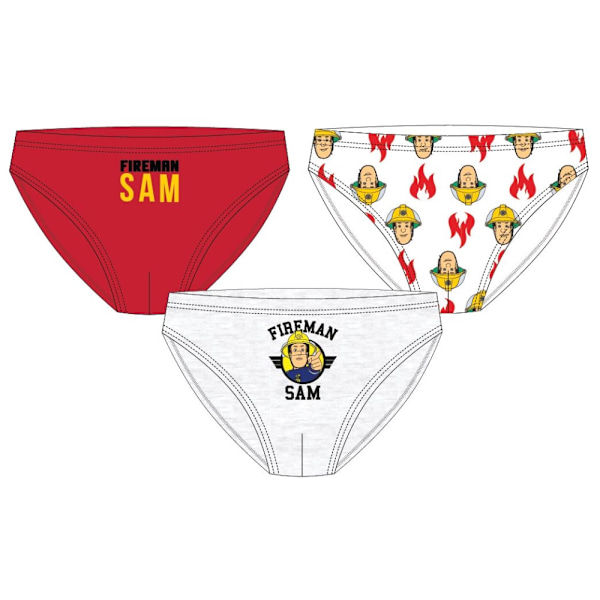 Fireman Sam Flame barnunderkläder, underdel 3-pack 122/128 cm