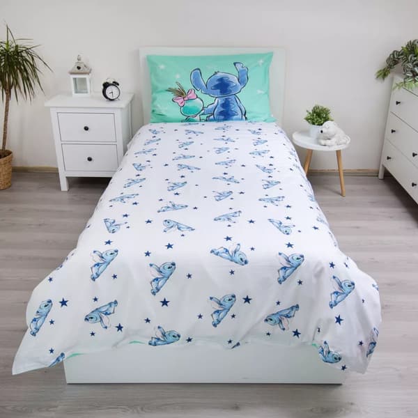 Disney Lilo & Stitch påslakanset / bäddset, 140×200 cm, 70×90 cm, bomull