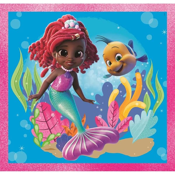Disney Prinsessor Junior Ariel 3x48-bitars Clementoni pussel