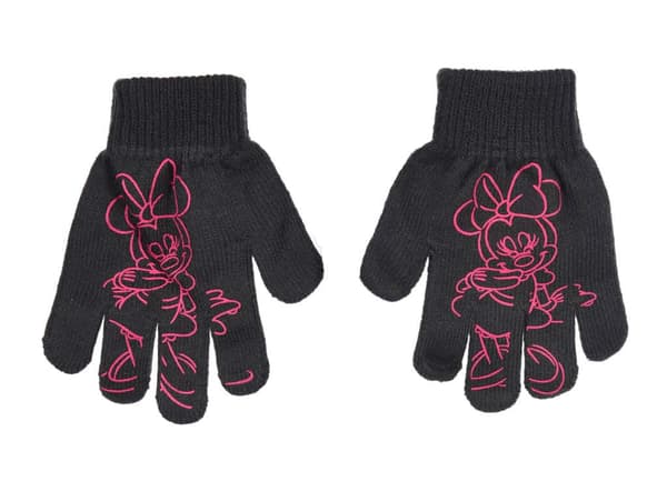 Disney Minnie Rosa kontur barnvantar