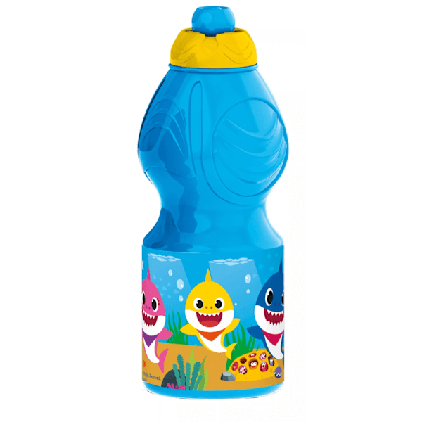 Baby Shark Vattenflaska/Sportflaska för Barn 400ml Blå