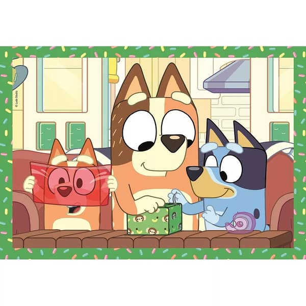 Bluey 4-i-1 Pussel Clementoni 12-24 bitar