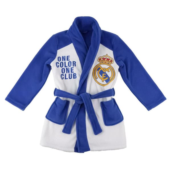 Real Madrid enfärgad barnmorgonrock 110 cm