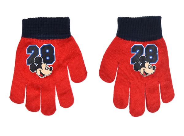 Disney Mickey röda barnvantar 28