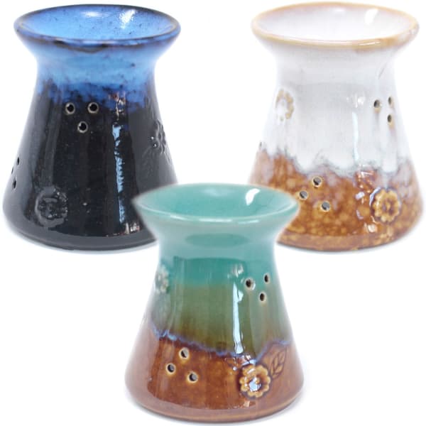 Klassiska Rustika Oljebrännare - Blommiga (blandade) - 6-pack