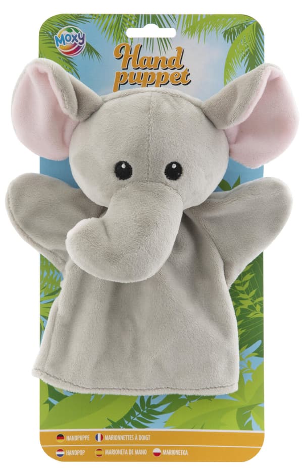 Animals Moxy Elefant Handdocka 21 cm