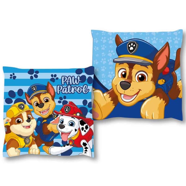 Paw Patrol Bay Buddies dekorativ kudde 38x38 cm sammet
