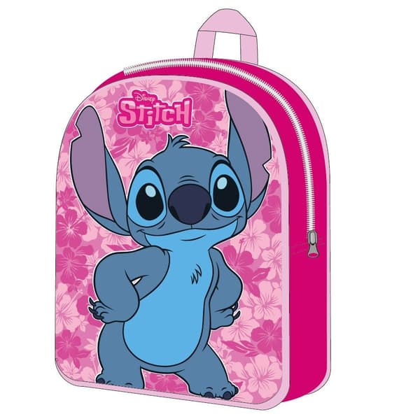 Disney Lilo and Stitch Ryggsäck Pink Leaf 30 cm