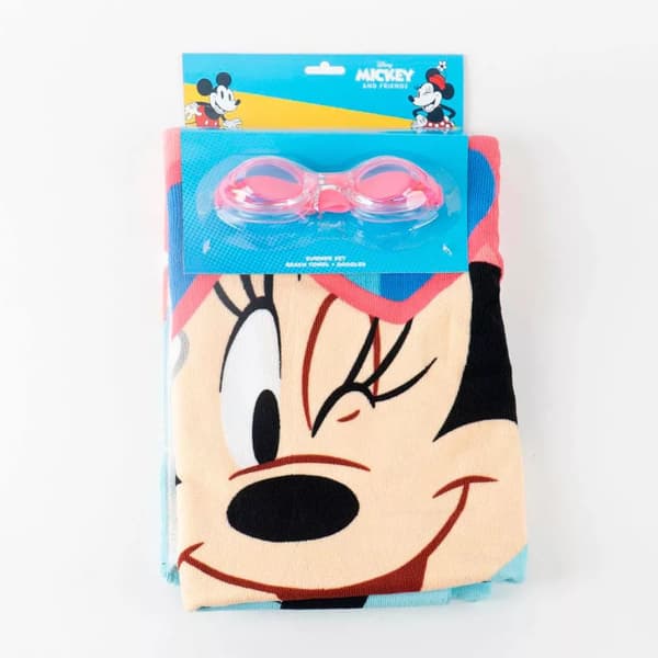 Disney Mimmi Pigg Handduk & Simglasögon Set