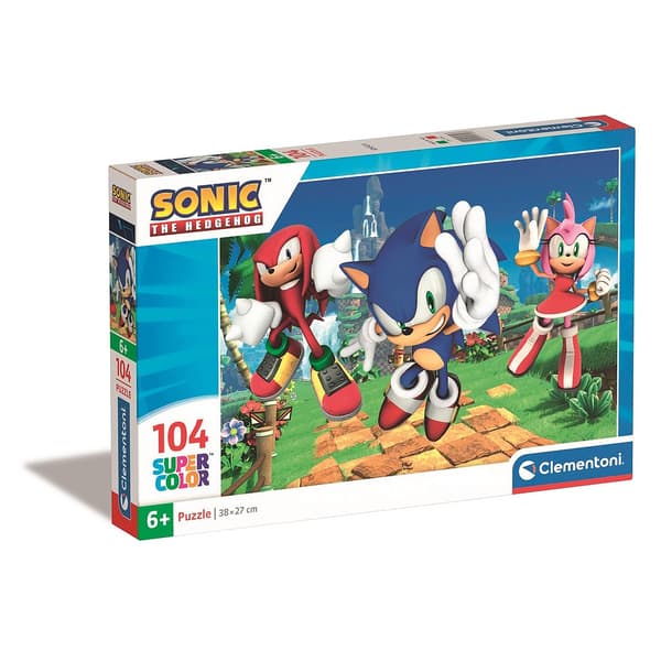 Sonic the Hedgehog Amy Rose 104-bitars pussel Clementoni