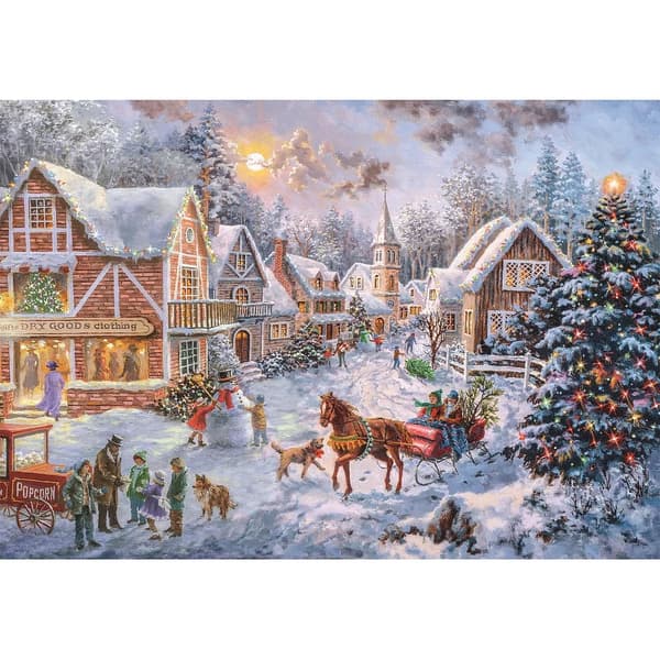 Christmas Getting Ready 1000-bitars pussel Clementoni