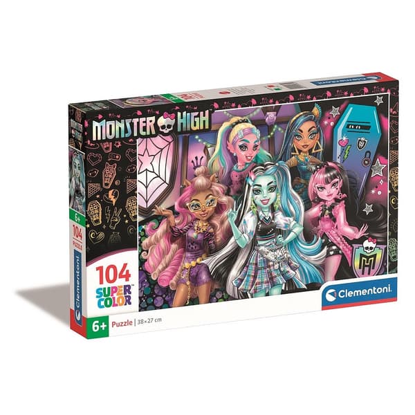 Monster High Cool Clique 104-bitars pussel Clementoni