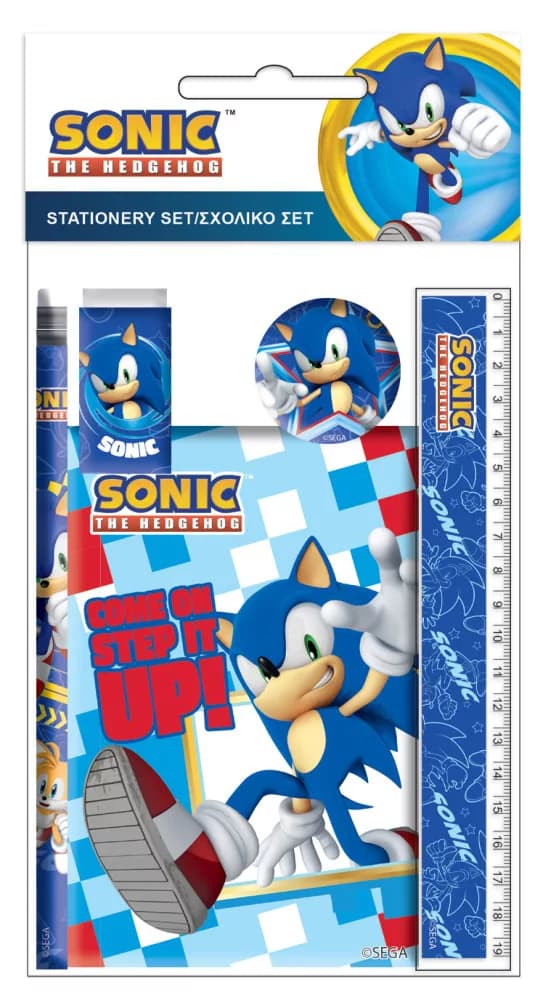 Skrivset i 5 Delar Sonic