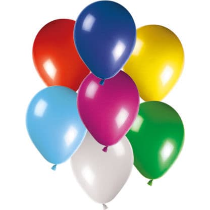 Färgade ballonger, 50 st