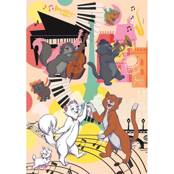 Disney Classics Aristocats 104-bitars Clementoni pussel