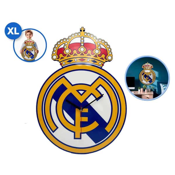 Real Madrid Hala XL väggklocka 31 cm