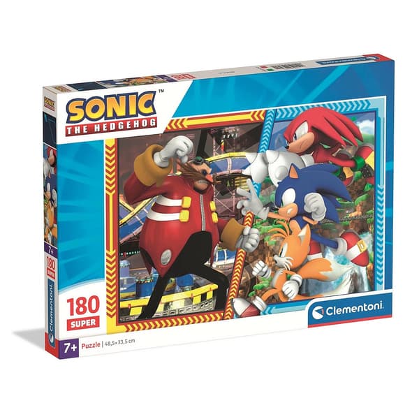 Sonic the Hedgehog pussel 180 bitar Clementoni