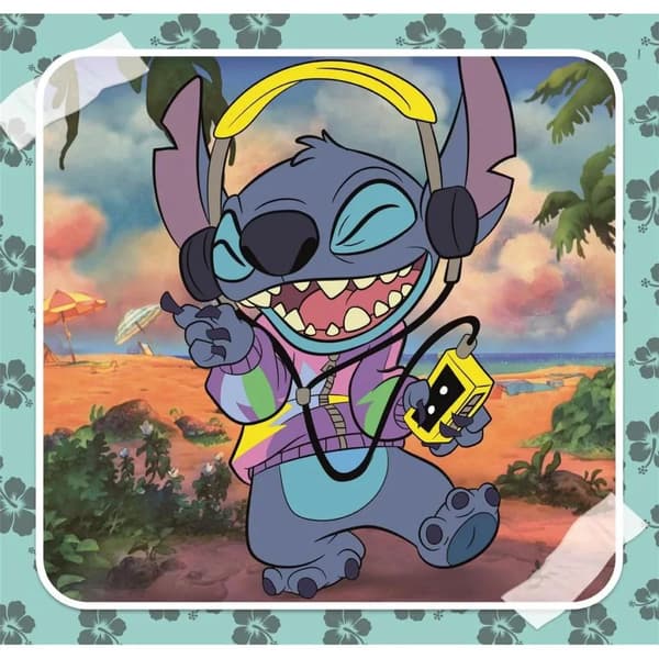 Disney Lilo och Stitch pussel 3x48 bitar Clementoni