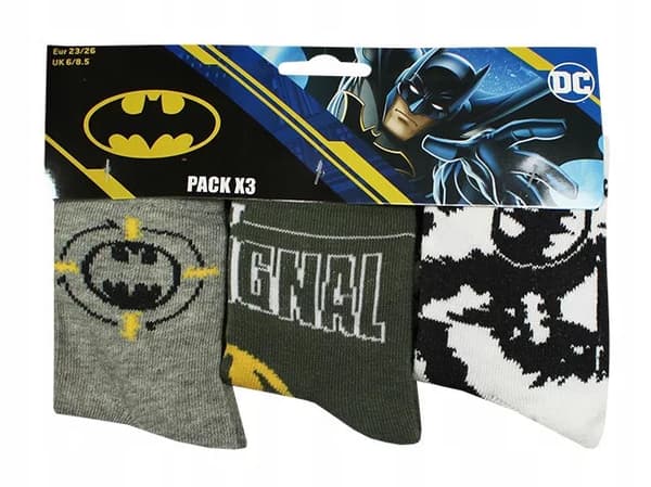 Batman Strumpor Barn 3-pack 27/30