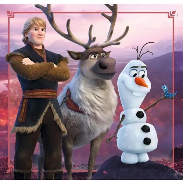 Disney Frost Leaf pussel 3x48 bitar Clementoni