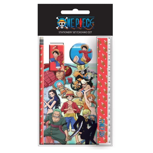 One Piece skrivset 5 delar