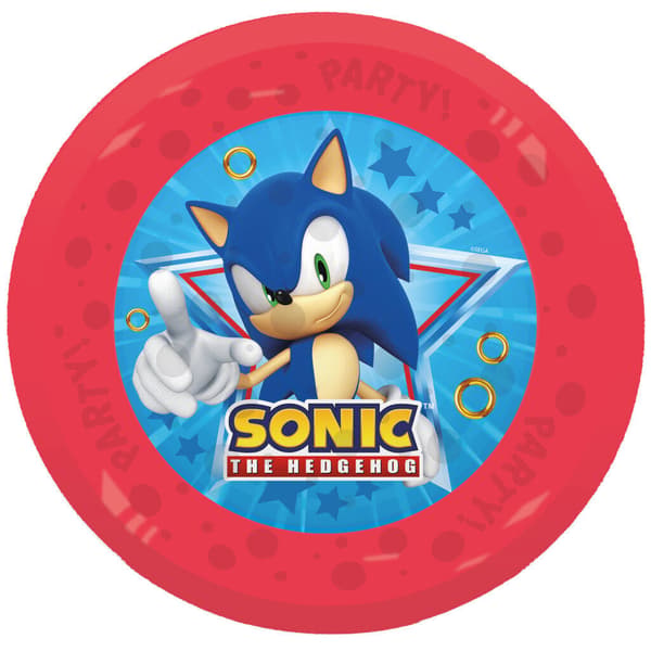 Sonic the Hedgehog Sega micro premium middagsfat 4-pack 21 cm