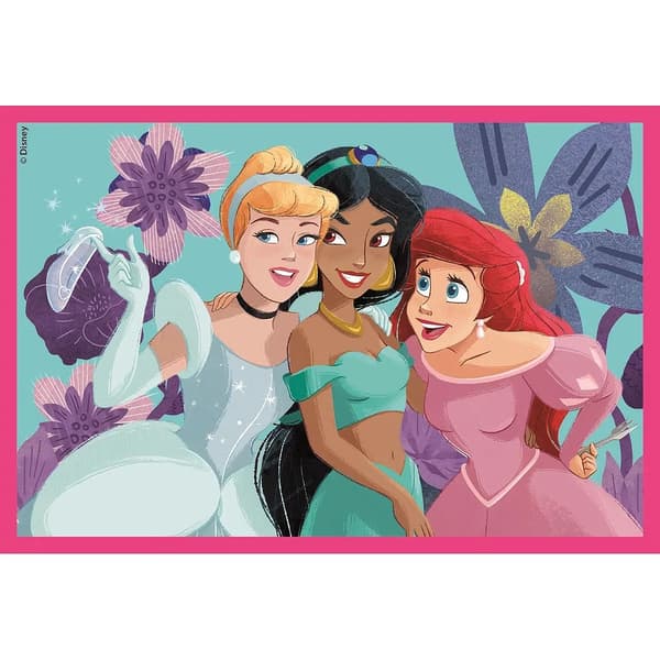 Disney Prinsessor Clementoni 6-delar Kubpussel