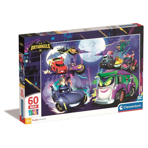 Batman Batwheels 60-bitars maxi-pussel Clementoni
