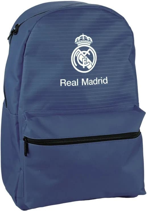 Real Madrid blå skolväska 46 cm