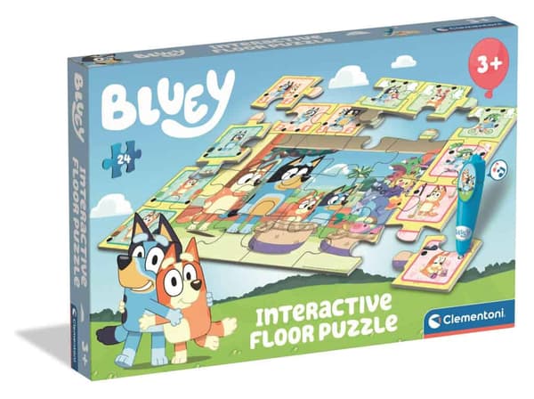Bluey Playtime interaktivt pussel 24 bitar Clementoni