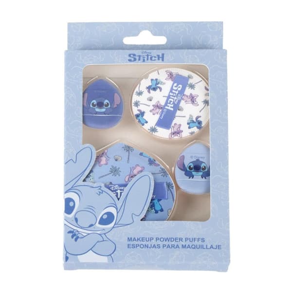 Disney Lilo and Stitch Palm makeup-svampset 4 delar