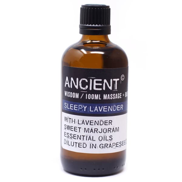 Sömnig Lavendel Massageolja - 100ml