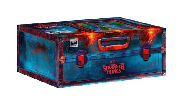 Stranger Things The Demogorgon 520-bitars pussel med LED-ram Clementoni