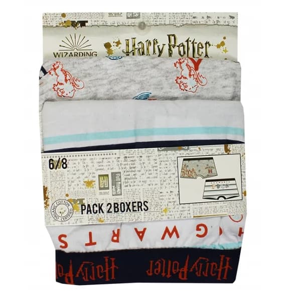 Harry Potter Boxershorts Barn 2-pack 140 cm