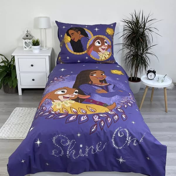 Disney Önskan påslakanset / bäddset 140x200 cm, 70x90 cm, bomull