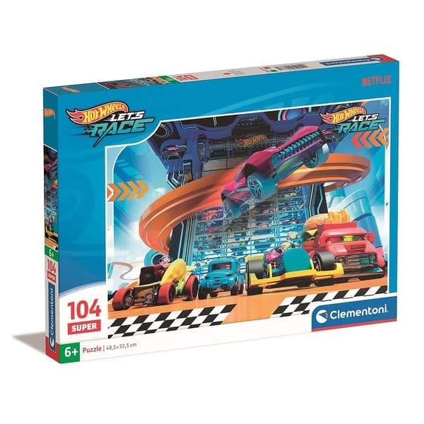 Hot Wheels Mid-air 104-bitars pussel Clementoni