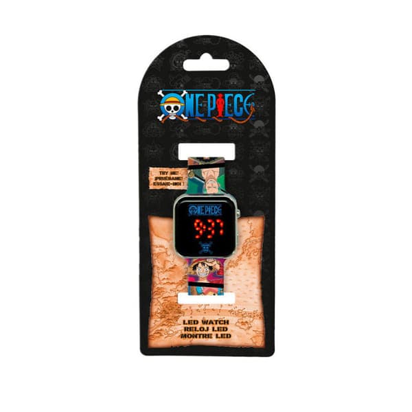 One Piece digital LED-klocka