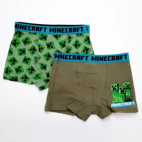 Minecraft barnboxershorts 2-pack 6 år