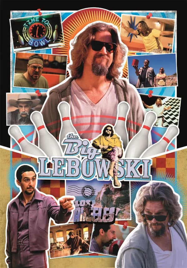 The Big Lebowski The Dude 1000-bitars Compact Clementoni pussel