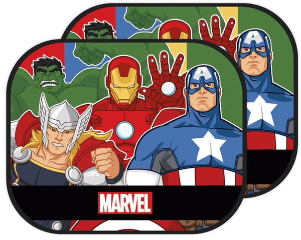 Avengers solskydd till bilfönster, 2-pack