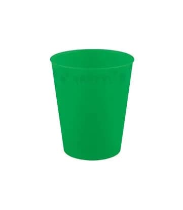 Party Bright Green micro premium kopp 250 ml