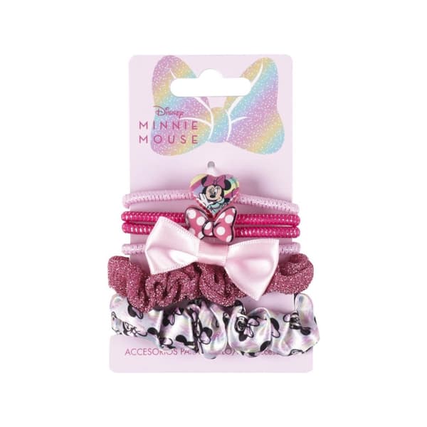 Disney Mimmi Pigg hårsnoddar set om 6