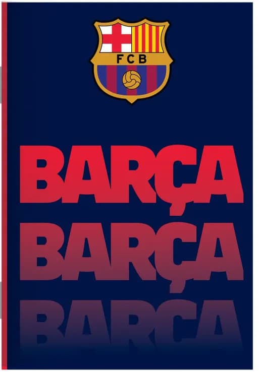 FC Barcelona Barca B/5 linjerad anteckningsbok 40 blad