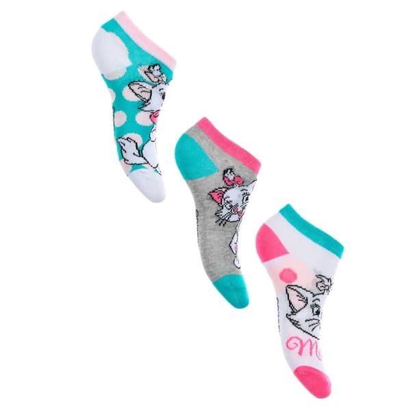 Disney Marie Dots gröna barnankelsockor 23/26