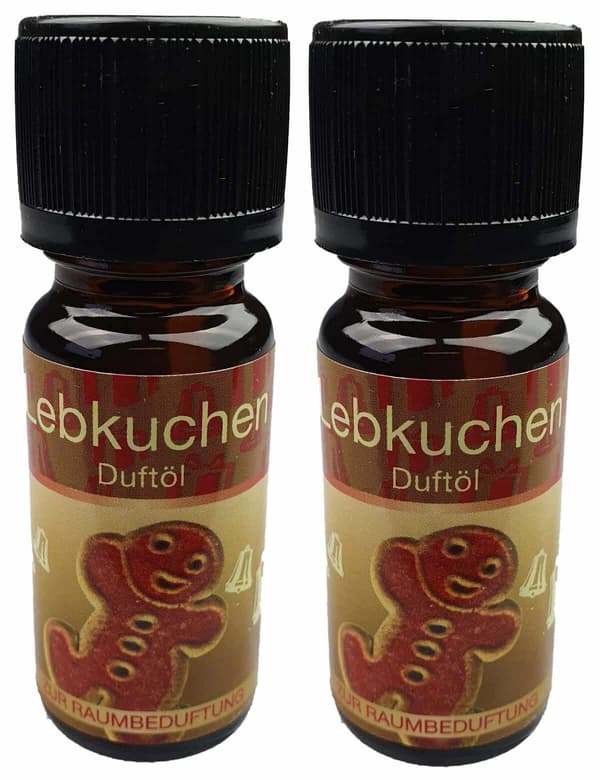 2-pack doftoljor med pepparkaksdoft
