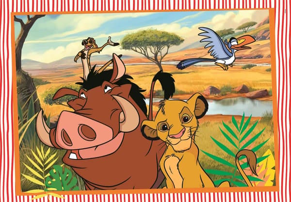 Disney Classics Funny Time 2x20 bitars pussel Clementoni