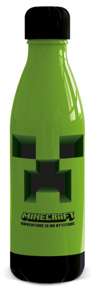 Minecraft Attitude vattenflaska med skruvlock 660 ml