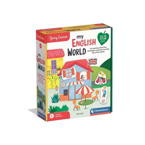 Colour Young Learner Mitt första engelska ord spel Clementoni