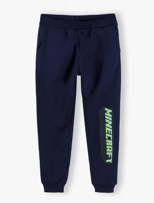 Minecraft barnbyxor långbyxor joggingbyxor 1 128 cm