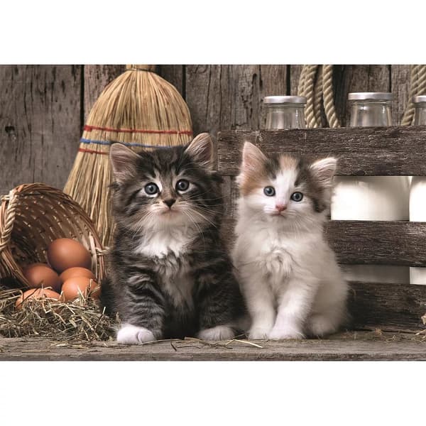 Animals Lovely Cat 1000-bitars pussel Clementoni